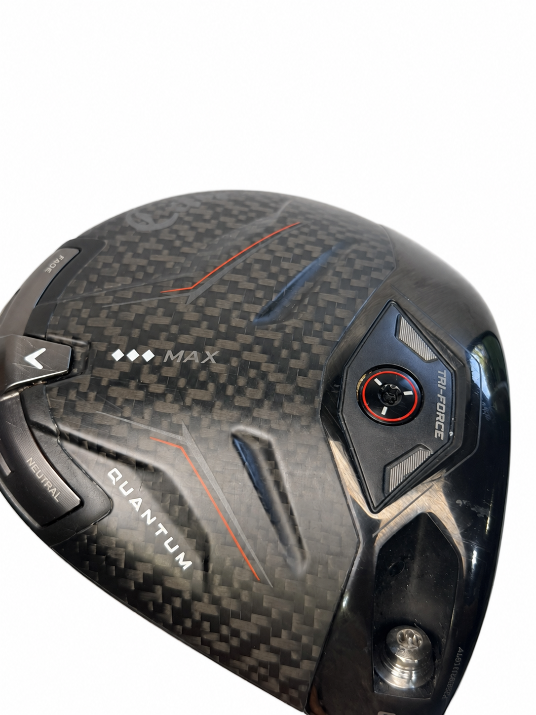 Callaway Quantum Triple Diamond Max 9 Ventus 6-S white-background view 2