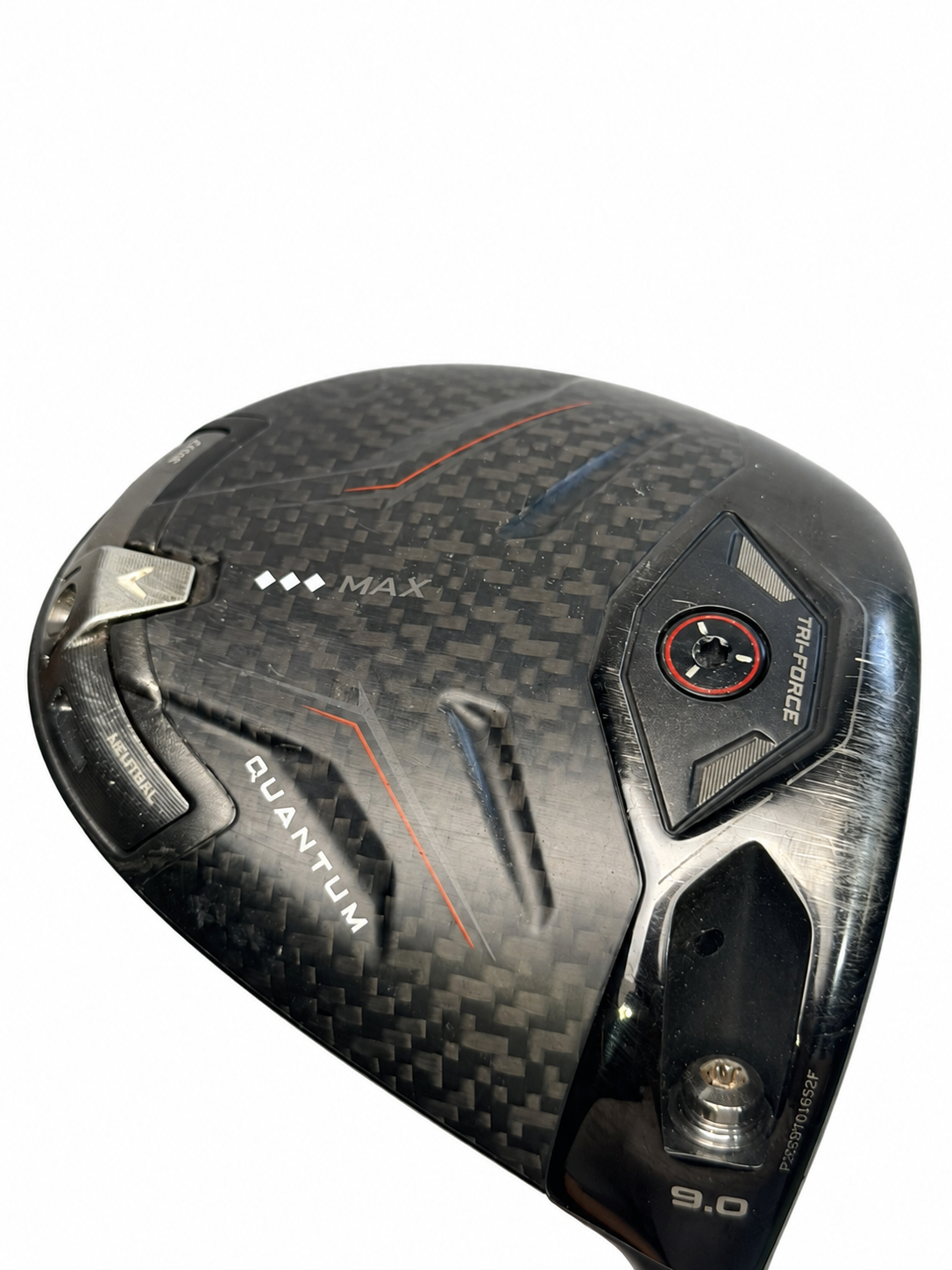 Callaway Quantum Triple Diamond Max 9 Ventus 6-X wrap grip white-background view 2