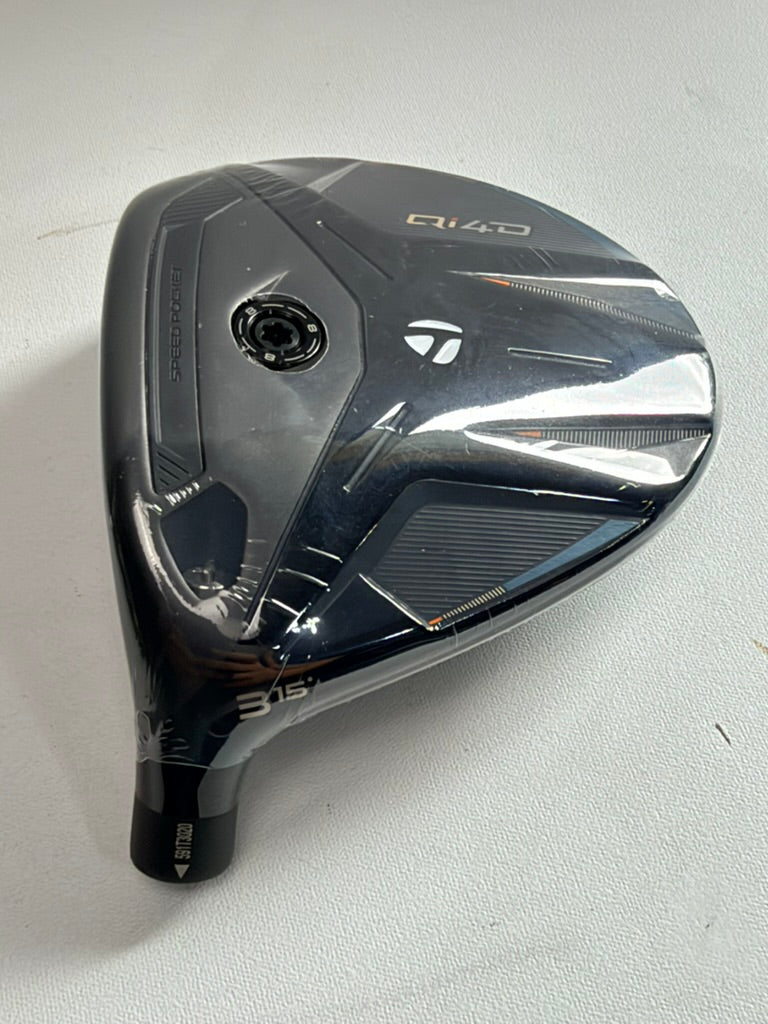 TaylorMade Qi4D 3 Wood Head Only 15° LH — original photo 3