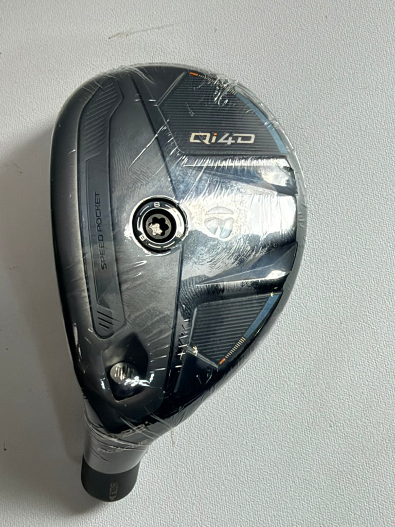 TaylorMade Qi4D Rescue 4 Hybrid Head Only 22° LH — original photo 4