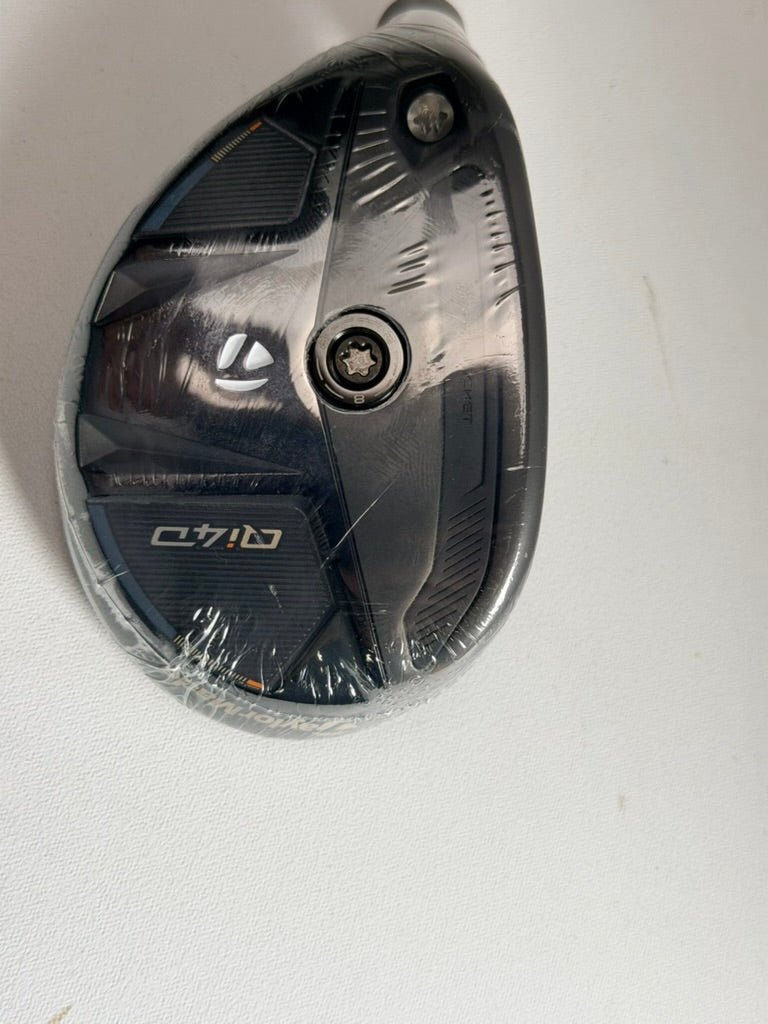 TaylorMade Qi4D Rescue 4 Hybrid Head Only 22° LH — original photo 6