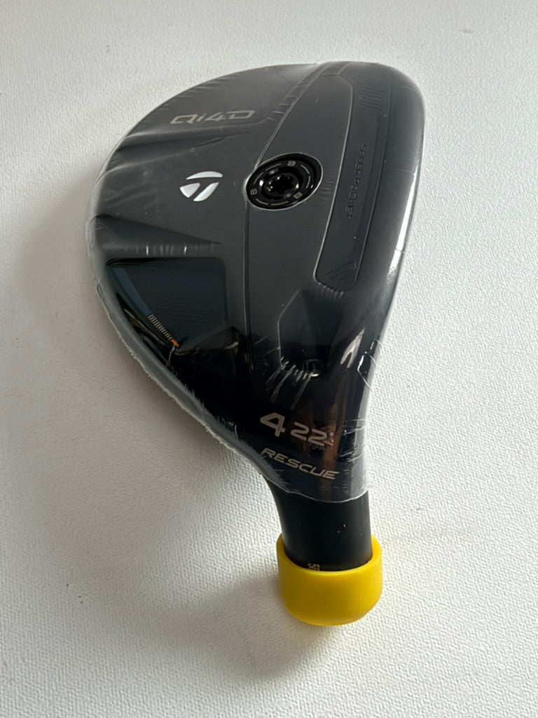 TaylorMade Qi4D Rescue 4 Hybrid Head Only 22° RH New — original photo 3
