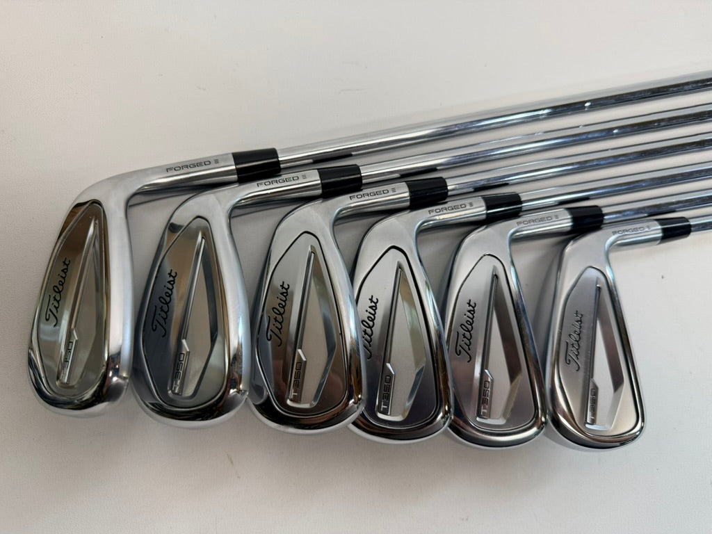 Titleist T350 2023 Irons 6-PW 48 RH KBS Tour Lite Regular Steel 6 Clubs — original photo 1