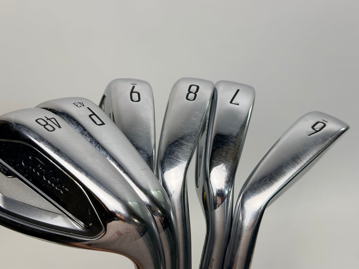 Titleist T350 2023 Irons 6-PW 48 RH KBS Tour Lite Regular Steel 6 Clubs — original photo 12
