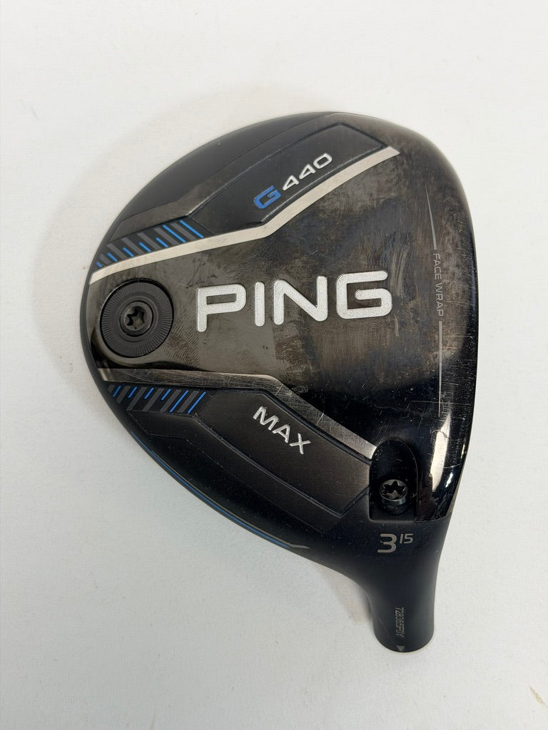 PING G440 MAX 3 Wood Head Only 15° RH — original photo 4