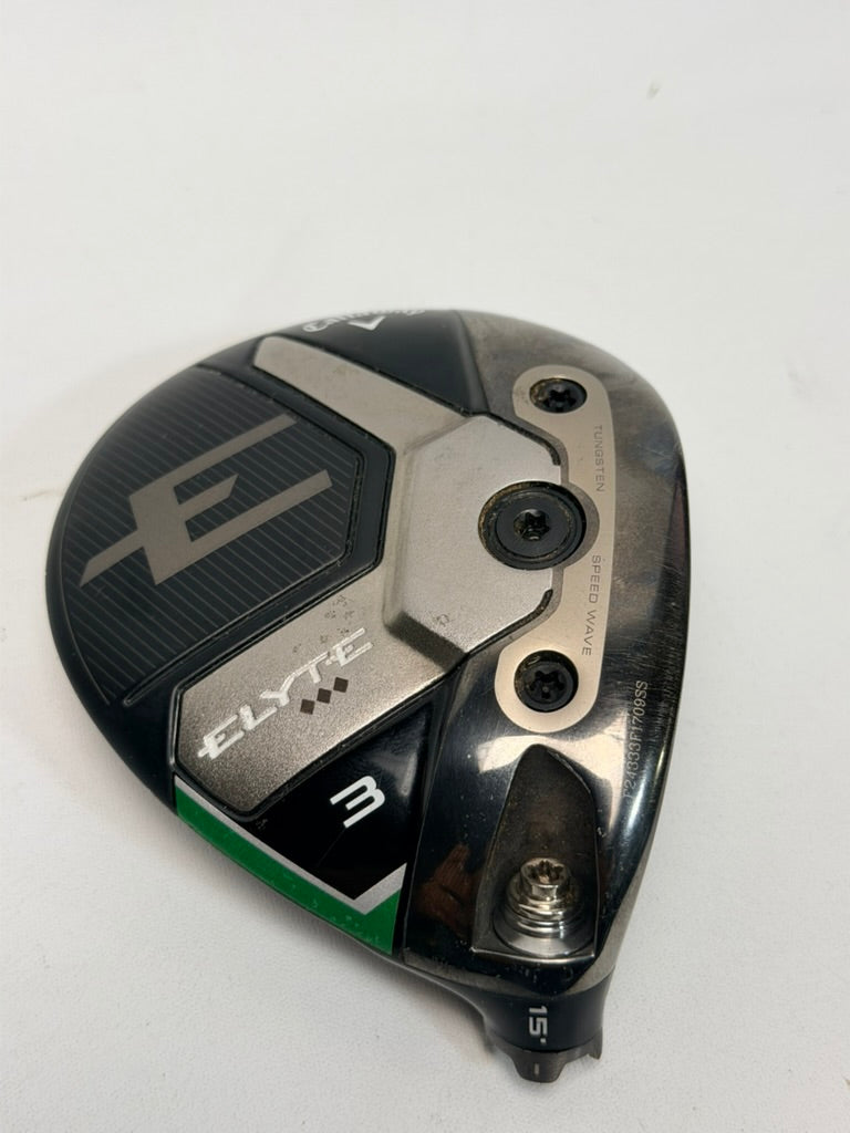 Callaway Elyte Triple Diamond 3 Wood Head Only 15° RH — original photo 3