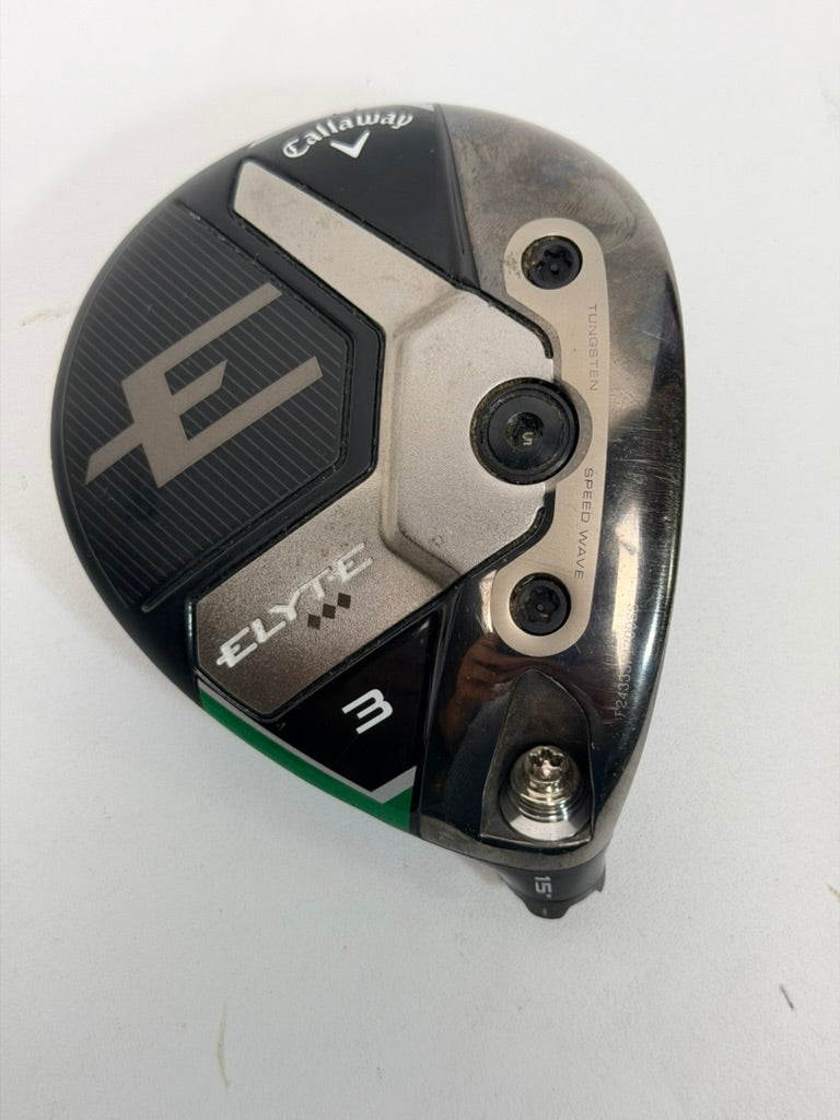 Callaway Elyte Triple Diamond 3 Wood Head Only 15° RH — original photo 4