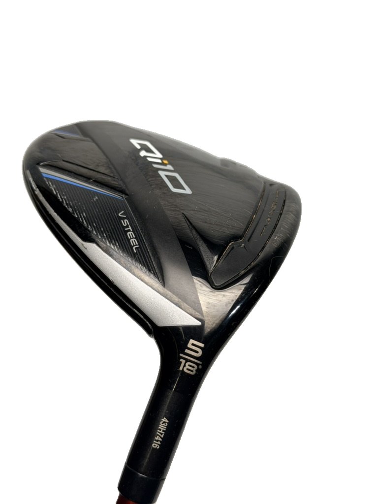 TaylorMade Qi10 5 Wood 18° RH 41.25in R — white-background photo 1
