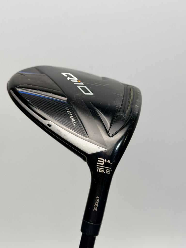 TaylorMade Qi10 3HL Wood 16.5° RH 43.25in R — original photo 1