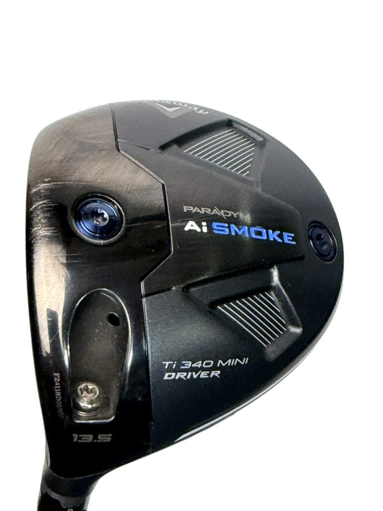 Callaway Paradym Ai Smoke Ti 340 Mini Driver 13.5° LH S — white-background photo 2