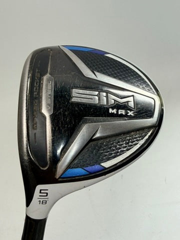 TaylorMade SIM MAX 5 wood 18 HZRDUS Smoke 70g 6.0 LH - original photo 11
