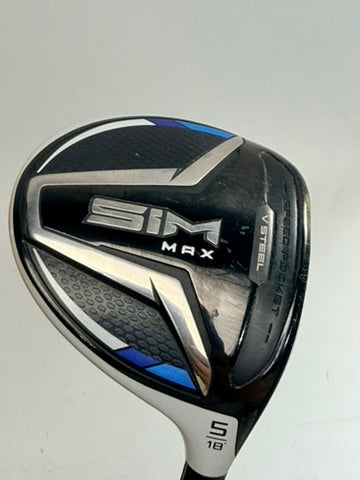 TaylorMade SIM MAX 5 wood 18 EvenFlow Riptide 70g 6.0 RH - original photo 10