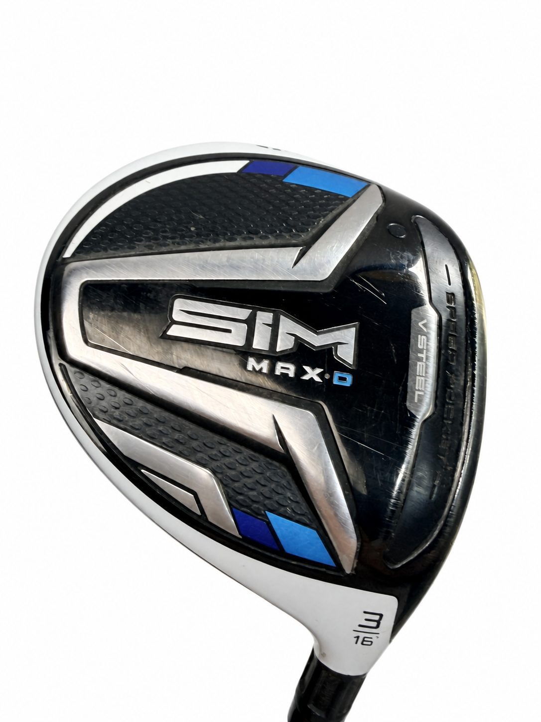 TaylorMade SIM MAX-D 3 wood 16 Helium 5F3 regular RH - white background photo 2