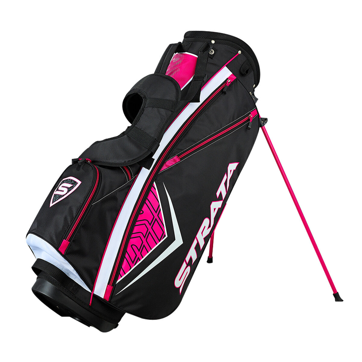 Strata women's 11-piece set Stand bag — manufacturer reference photo on white; club handedness follows selected option