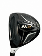 TaylorMade M2 3 wood 15 Matrix OZIK M4 X-Stiff LH used - white background photo 2
