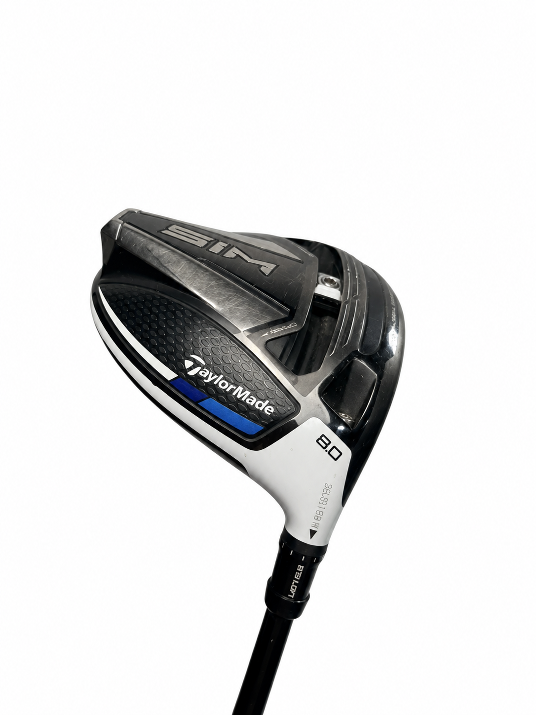 TaylorMade SIM 8 driver RH used - white background photo 1