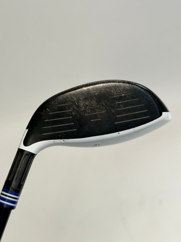 TaylorMade M2 7HL fairway wood face showing wear