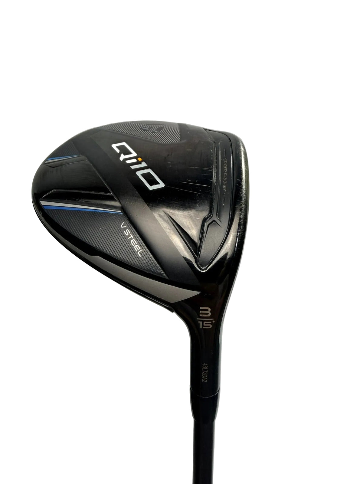 TaylorMade Qi10 3-wood 15 degree sole and HZRDUS Smoke shaft