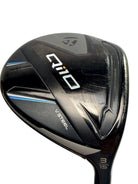 TaylorMade Qi10 3-wood sole condition close-up