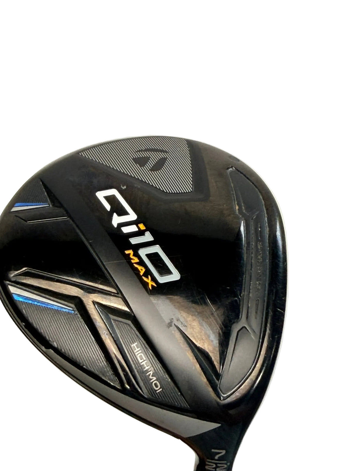 TaylorMade Qi10 Max 7 wood sole close-up