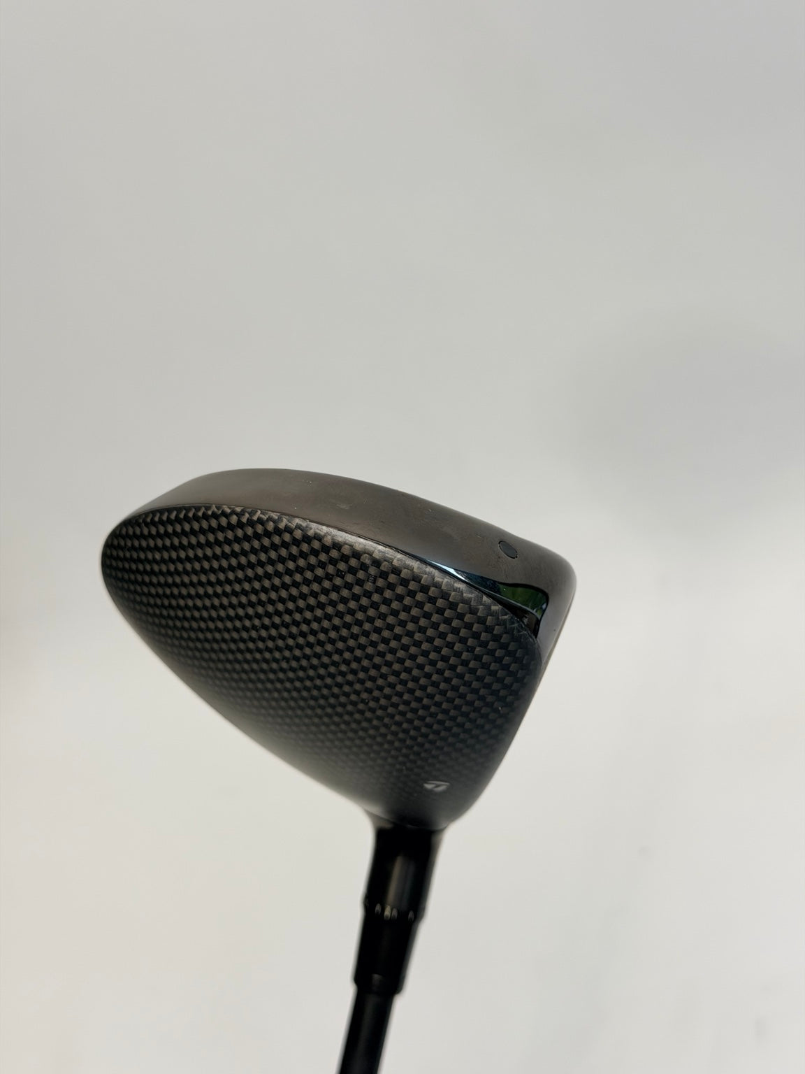 TaylorMade Qi35 Tour left handed 3 Wood head crown