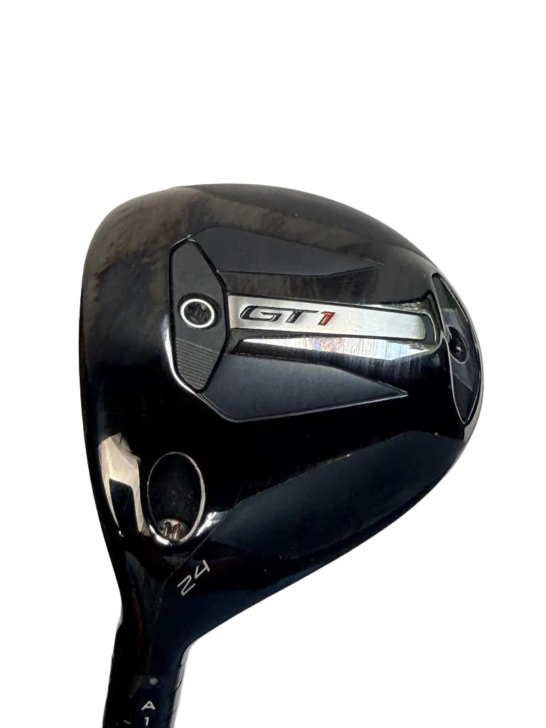 Titleist GT1 9 wood 24 degree sole close-up