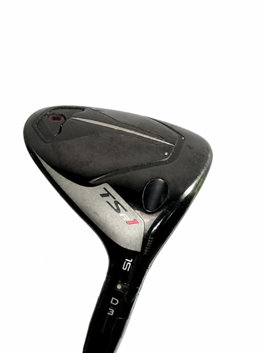Titleist TSR1 3 wood 15 MMT SpeedMesh 40 regular RH - white background photo 1