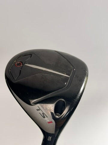 Titleist TSR1 3 wood 15 MMT SpeedMesh 40 regular RH - original photo 3