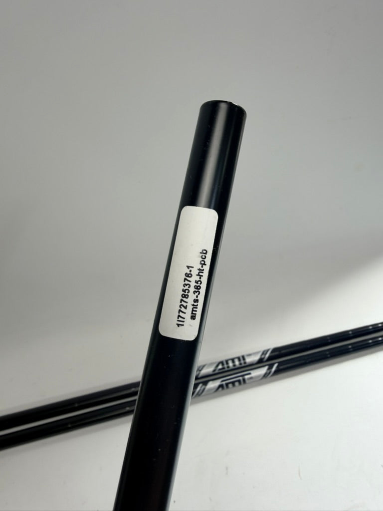 True Temper AMT Black S300 shaft tip label