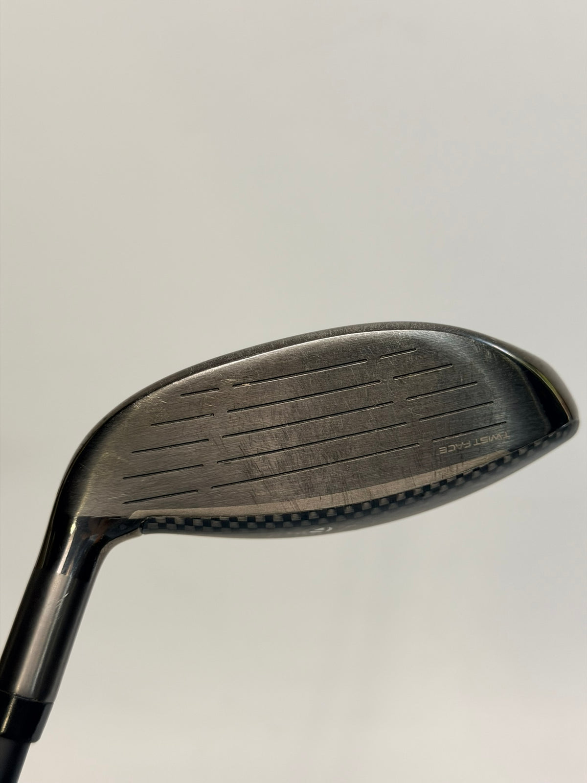 Used TaylorMade Qi35 Max 9 wood clubface