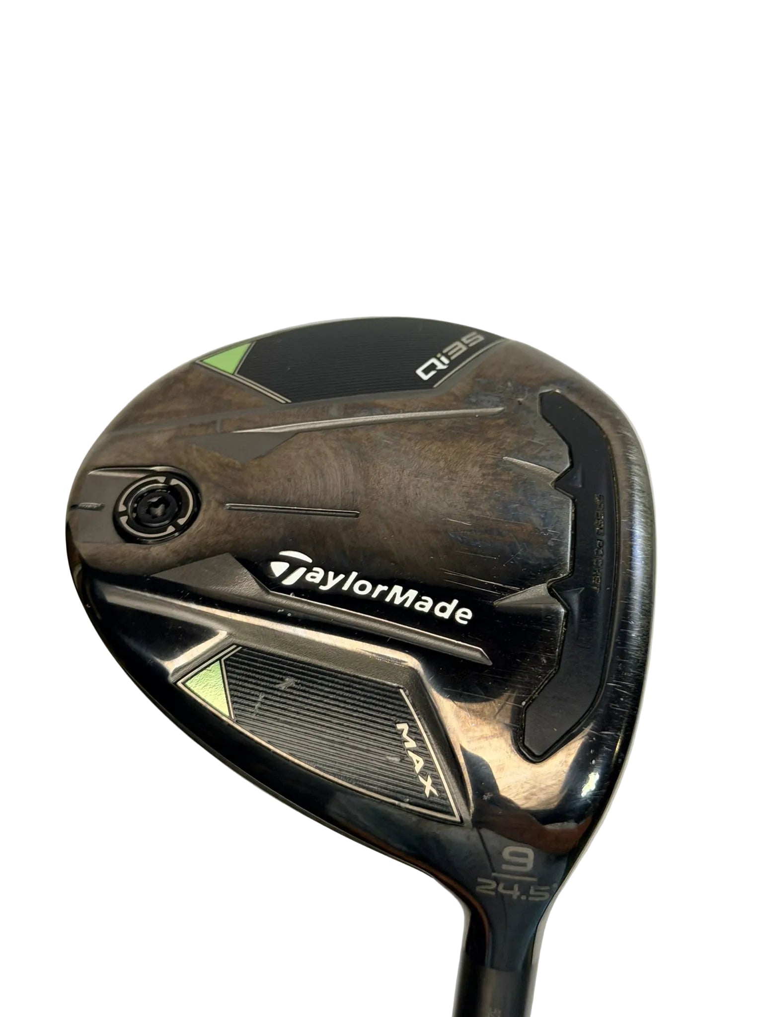 Used TaylorMade Qi35 Max 9 wood sole