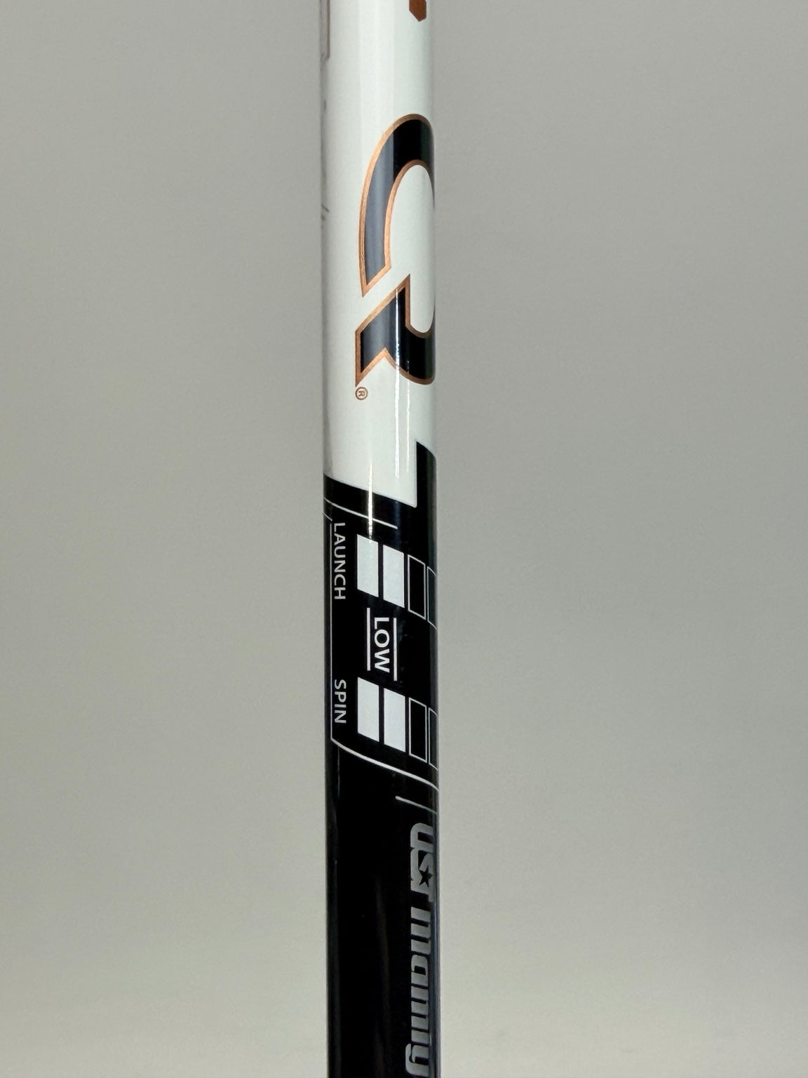 UST Mamiya LIN-Q PowerCore White shaft profile graphics