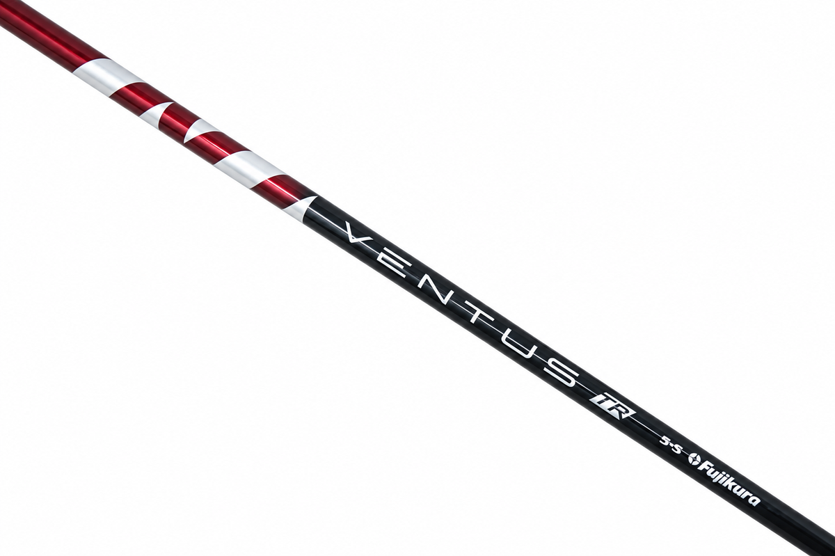 Fujikura Ventus TR Red 5-S Non-VeloCore stock reference on white; one shaft per order, selected specifications govern