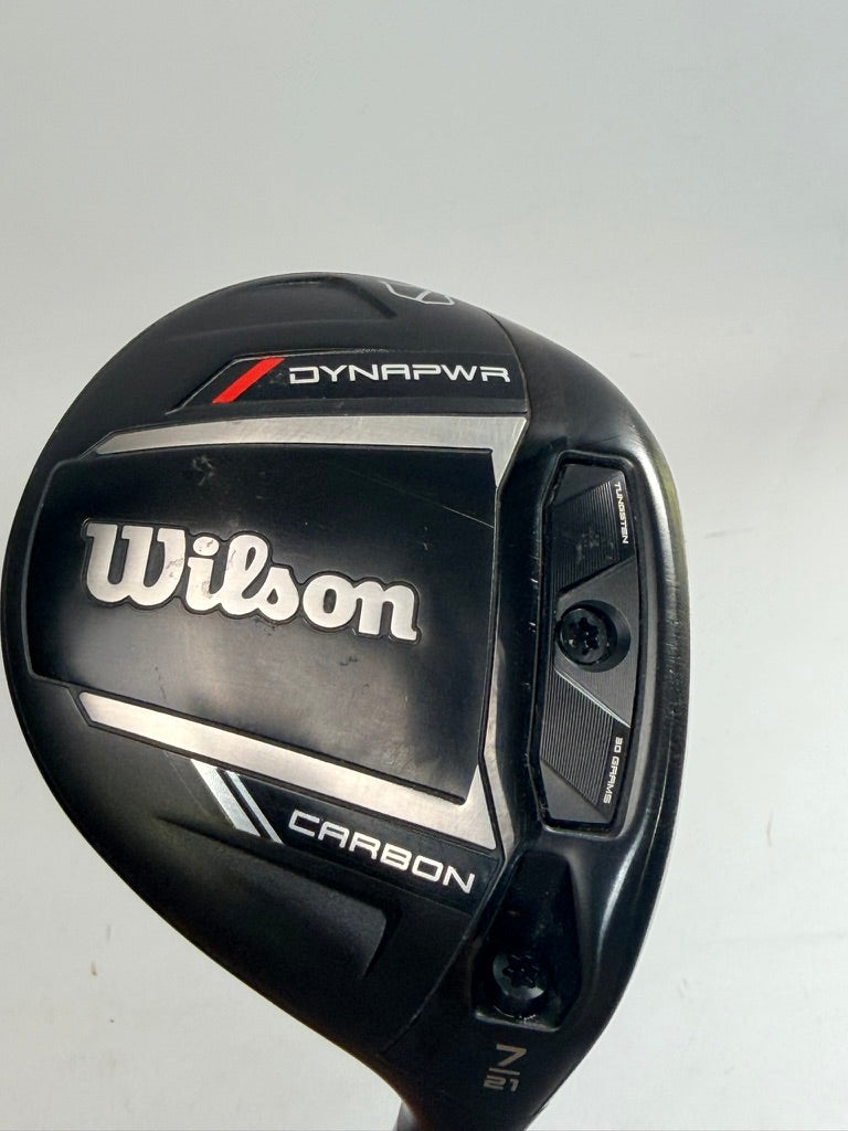 Wilson DYNAPWR Carbon 7 wood 21 degrees Ventus TR Blue 6 stiff - original sole close-up